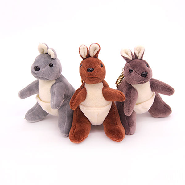 Kangaroo doll key ring
