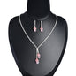 Bridal Rhinestone Necklace Set