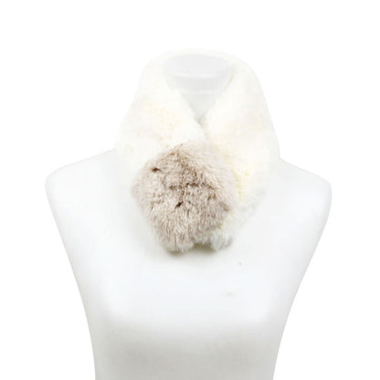 FURRY NECK SCARF