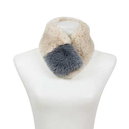 FURRY NECK SCARF