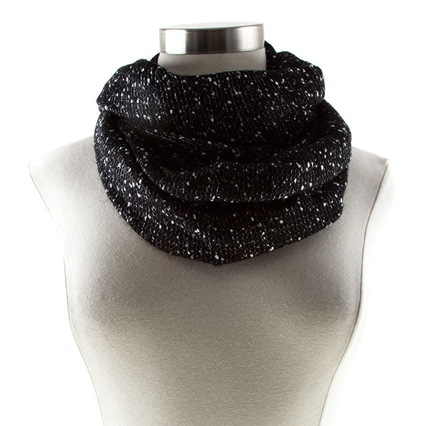 TWO TONED INFINITY SCARF