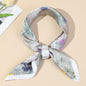 Wildflower Print Square Scarf