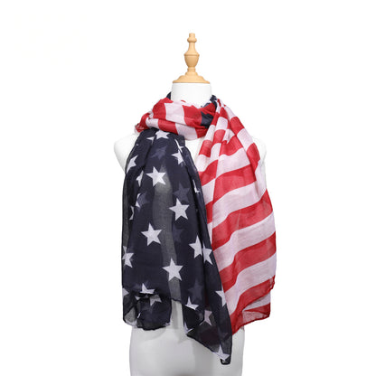 American Flag Scarf