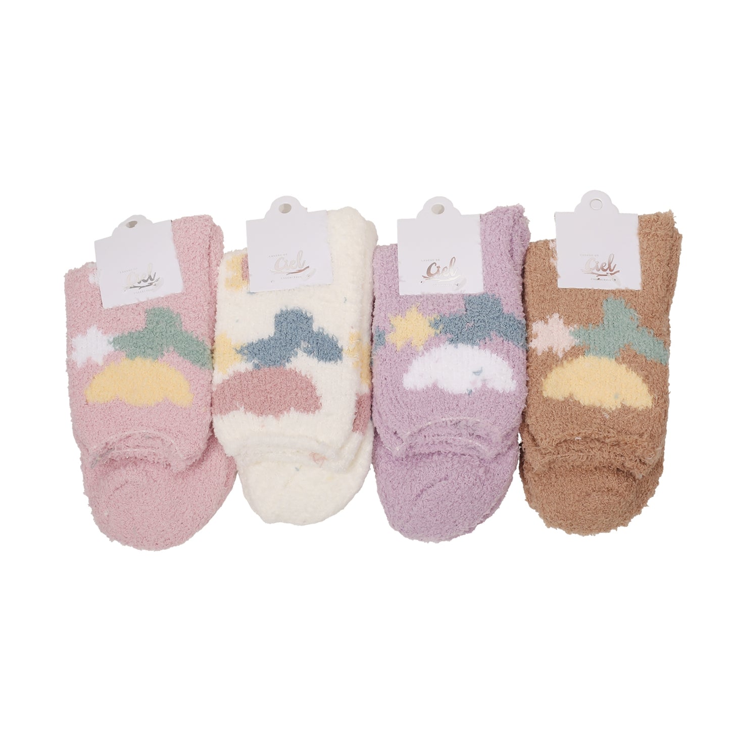 FUZZY TULIP SOCKS