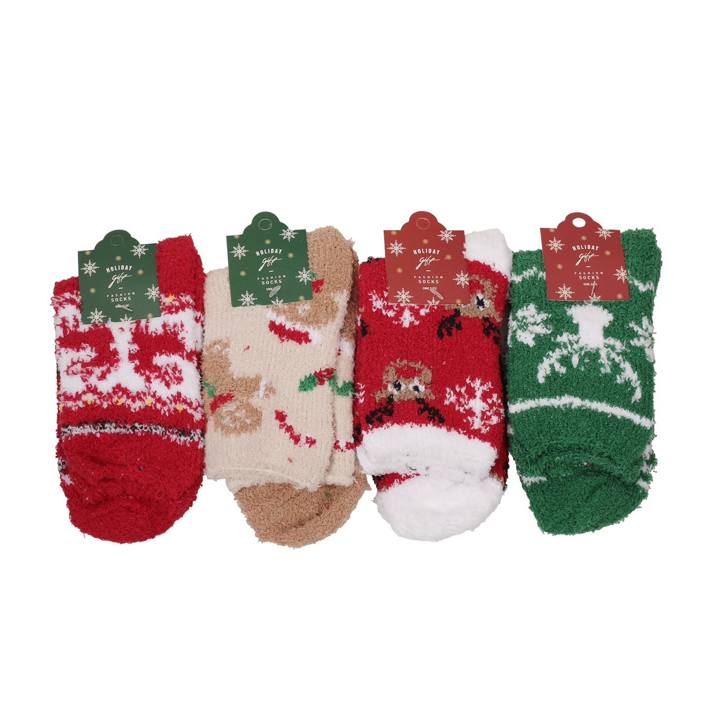 FUZZY HOLIDAY SOCKS