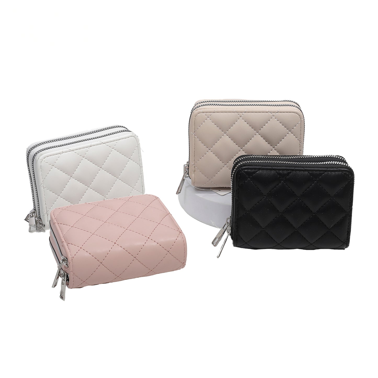 DOUBLE ZIP MEDIUM WALLET