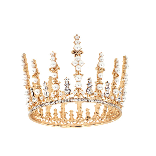Pearl & Crystal Royal Crown