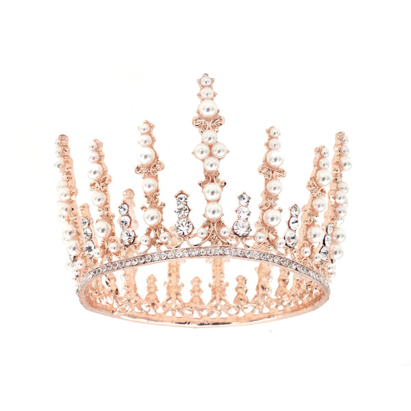 Pearl & Crystal Royal Crown