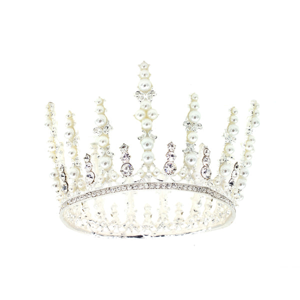 Pearl & Crystal Royal Crown