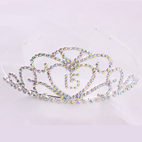 Quinceañera Heart Tiara