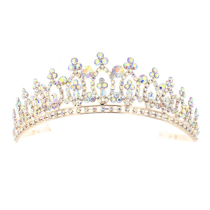 Regal Crystal Crown Tiara