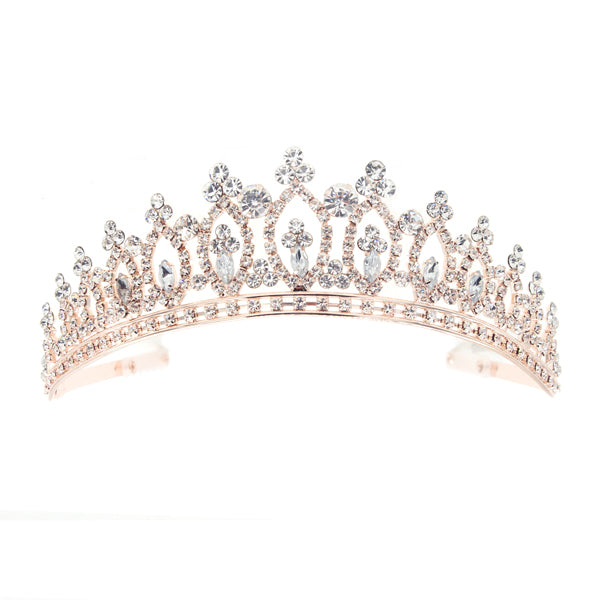 Regal Crystal Crown Tiara