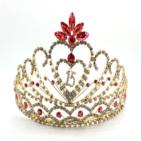 Quinceañera Heart Crown