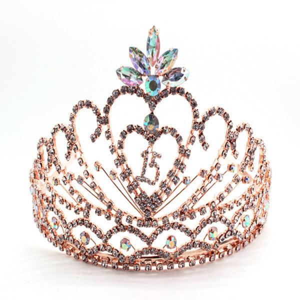 Quinceañera Heart Crown