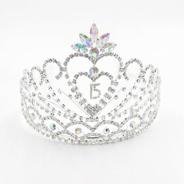 Quinceañera Heart Crown