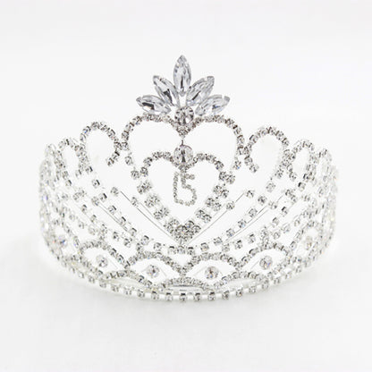 Quinceañera Heart Crown