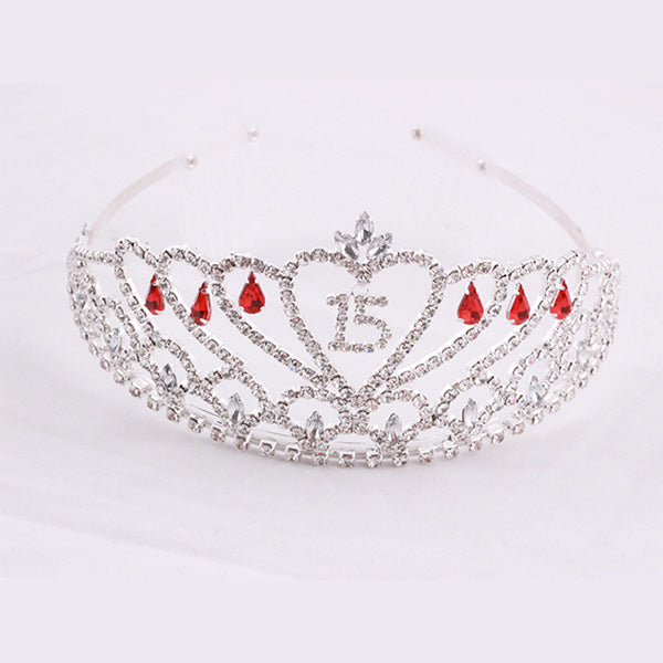 Quinceañera Heart Crown