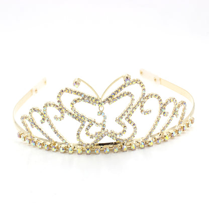 Butterfly Elegance Rhinestone Tiara