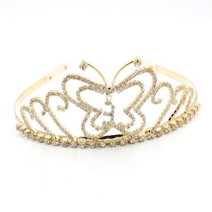 Butterfly Elegance Rhinestone Tiara