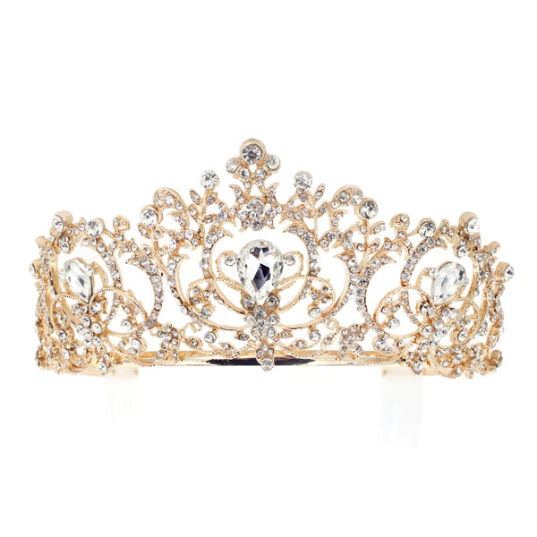 Elegant Rhinestone Princess Tiara