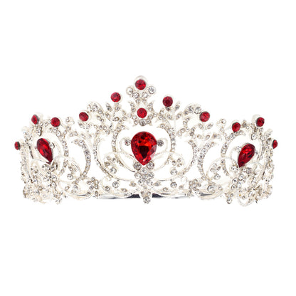 Elegant Rhinestone Princess Tiara