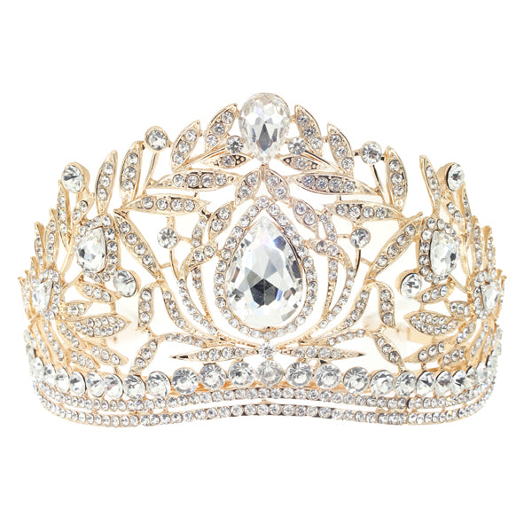 Elegant Royal Crystal Tiara