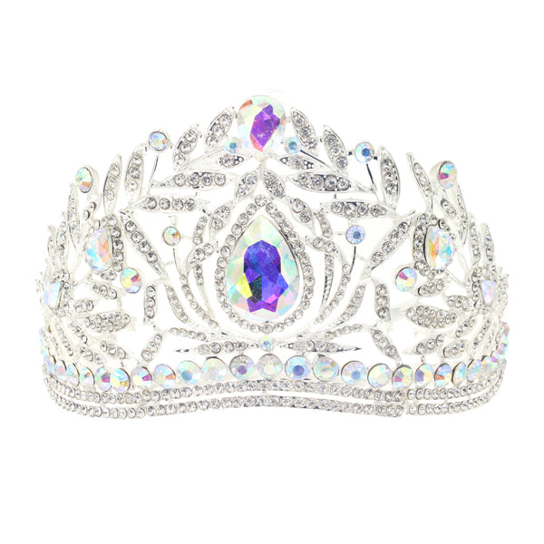 Elegant Royal Crystal Tiara