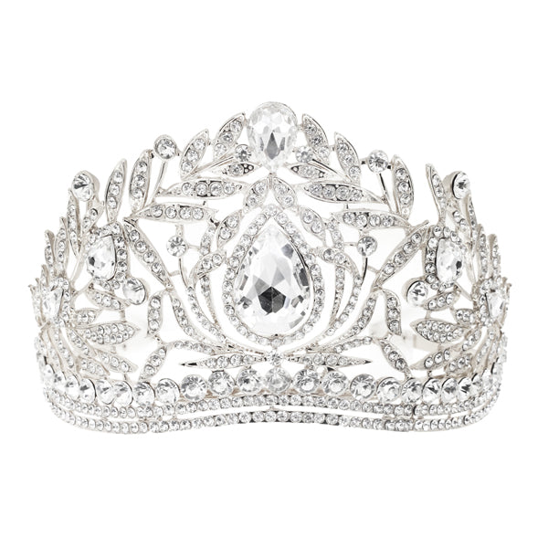 Elegant Royal Crystal Tiara