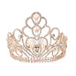 Elegant Crystal Queen Tiara