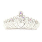 Crystal Floral Leaf Tiara