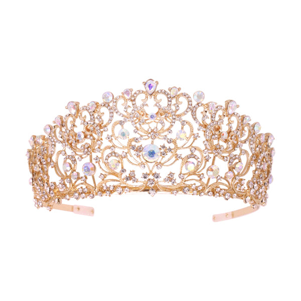 Crystal Leaf Royal Tiara
