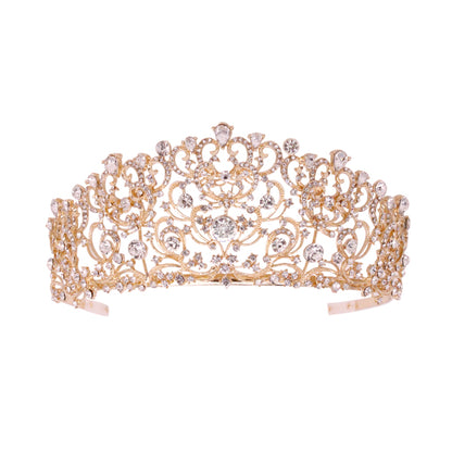 Crystal Leaf Royal Tiara