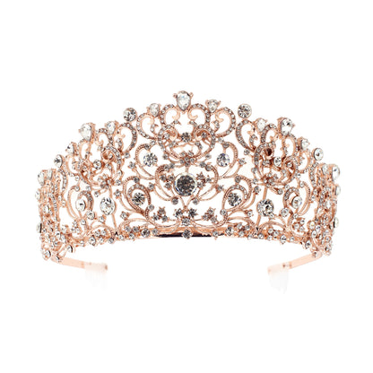 Crystal Leaf Royal Tiara