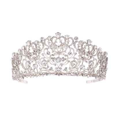 Crystal Leaf Royal Tiara