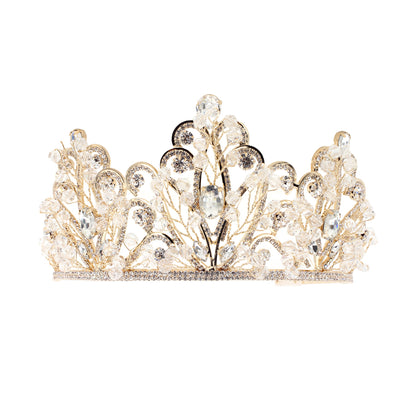 Elegant Crystal Royal Tiara