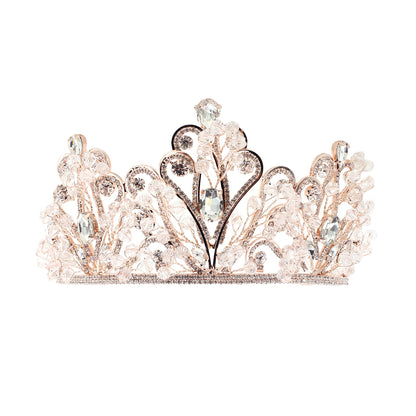Elegant Crystal Royal Tiara