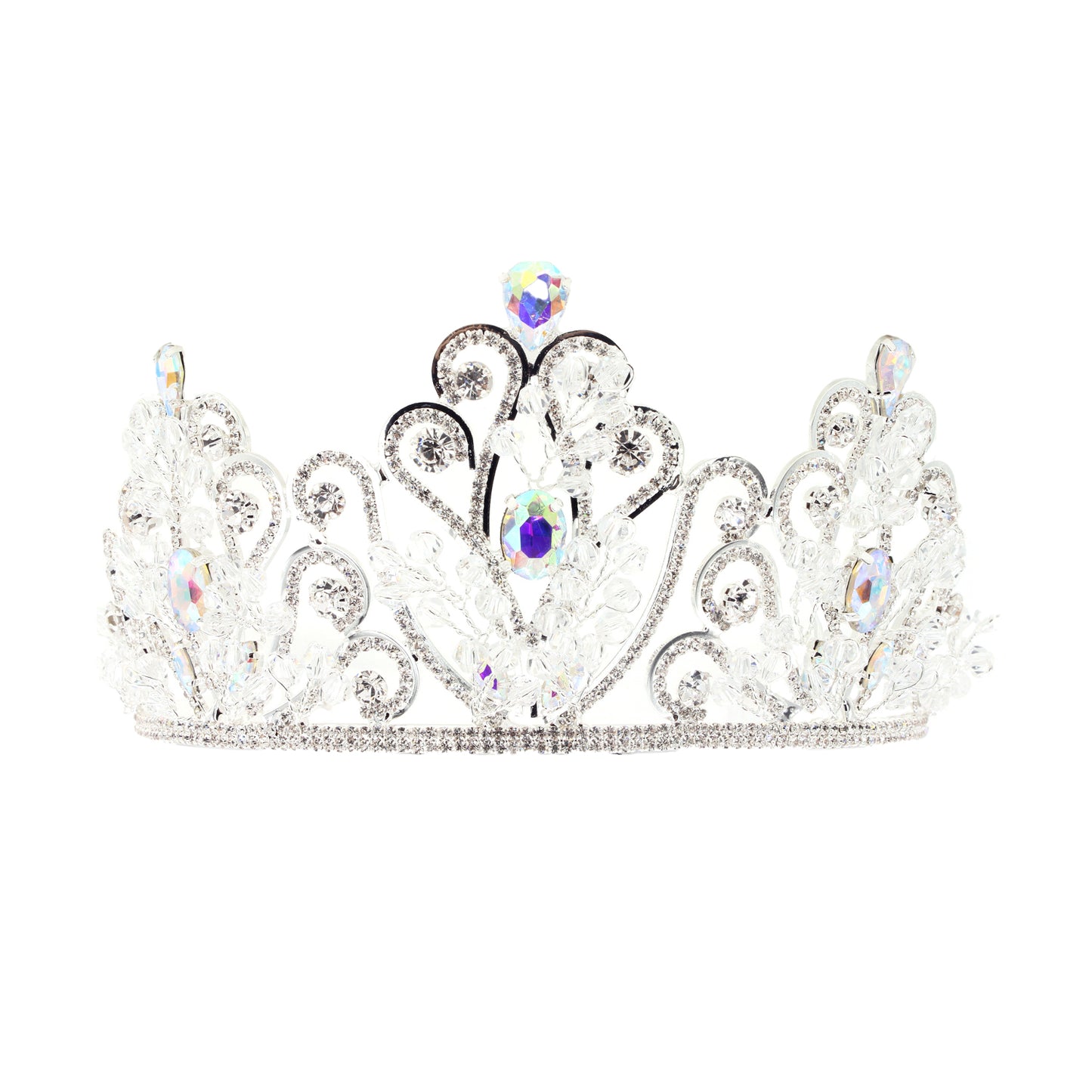 Elegant Crystal Royal Tiara