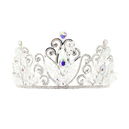 Elegant Crystal Royal Tiara