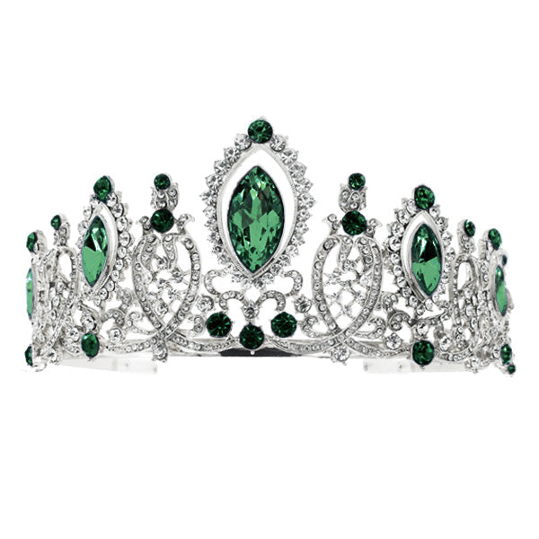 Elegant Crystal Royal Crown