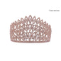 Luxury Cubic Zirconia Crown Tiara