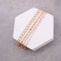 ASSORTED LAYERED CHAIN BRACELET SET