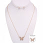 BUTTERFLY PENDANT NECKLACE