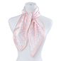 Checked Silk Multi Use Fashion Scarf