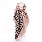 GEOMETRIC TRIANGLE PRINT SILK SCARF