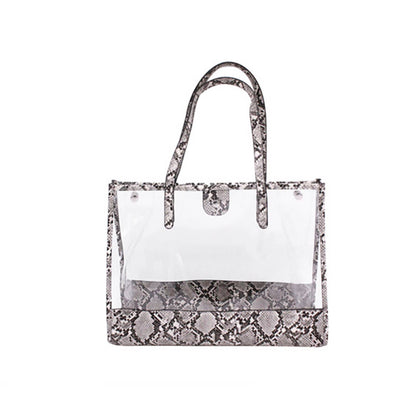 Snake Trim Clear Bag