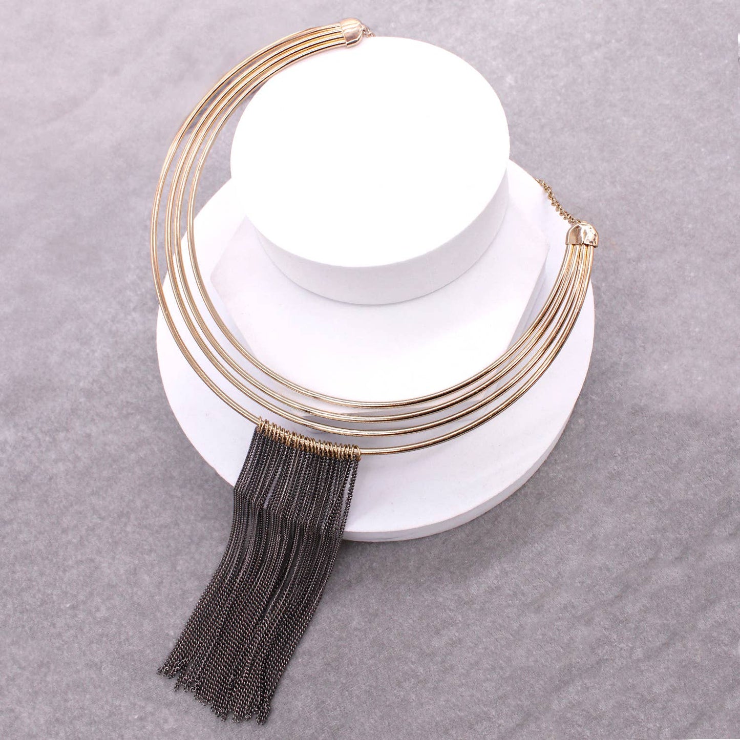 ANTIQUE BOHEMIAN TASSEL NECKLACE
