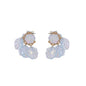 Acrylic Petals Stud Earrings