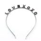 LOVE XOXO METAL HEADBAND