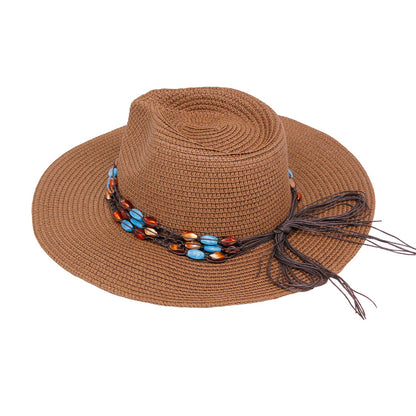Bead Decor Western Sun Hat