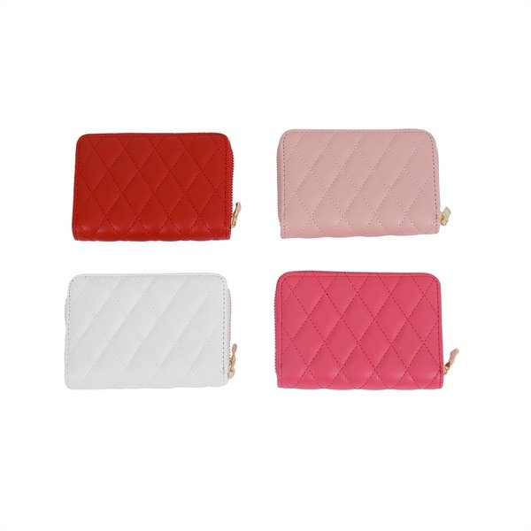 VIBRANT QUILTED WALLETS